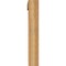 Ekena Millwork Traditional Slat Rough Sawn Bracket w/ Offset Brace, Western Red Cedar, 6"W x 34"D x 38"H BKT0604X34X38TRA06RWR - alternate 2